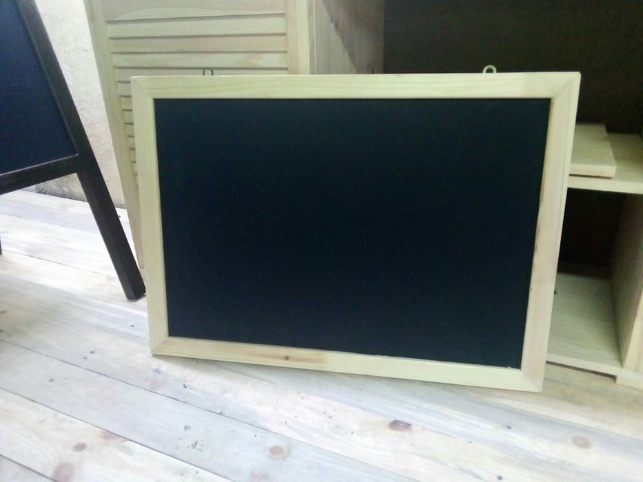 Черна дъска двустранна тип "Ножица"