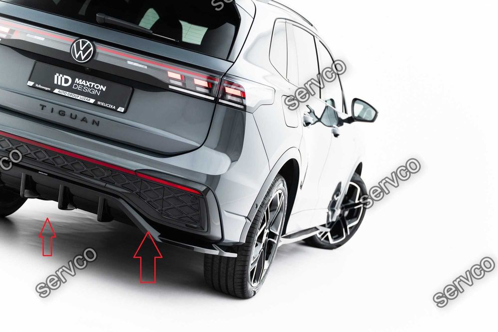 Prelungire bara spate Volkswagen Tiguan R-Line Mk3 2024- v2 - Maxton