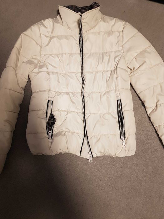 Geaca alba groasa M