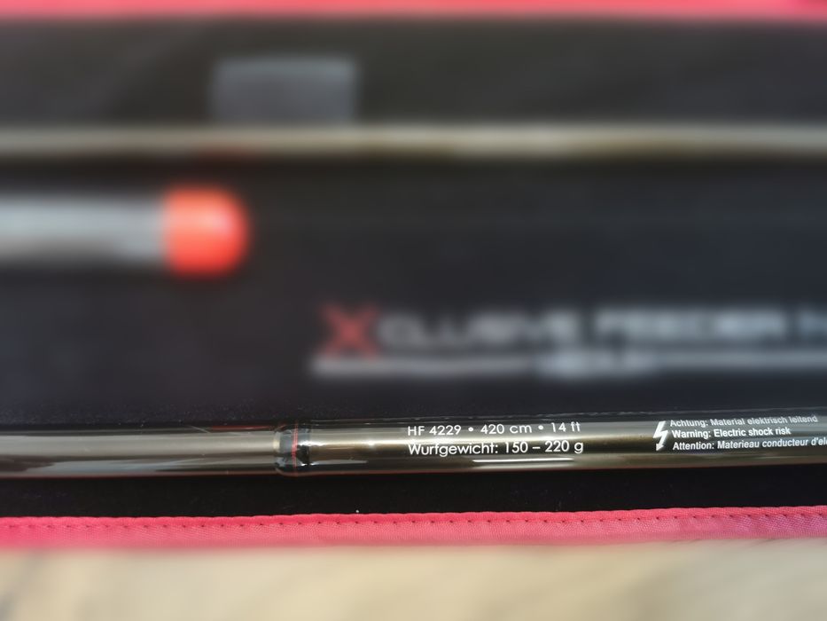 Lanseta feeder Sportex Xclusive Heavy NT 4.20m 150-220g ( 14")NT Heavy HF4229 (150-220gr) 4.20 m