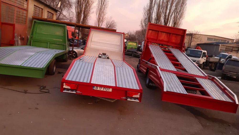 Platforma auto zincata noua omologata RAR Iveco Mercedes Renault