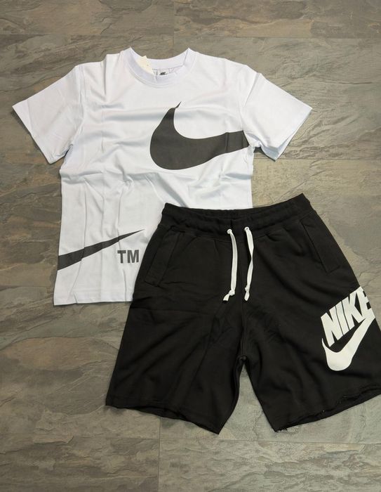 Мъжки летен комплект – тениска + къси панталони NIKE | Топ модел 2026