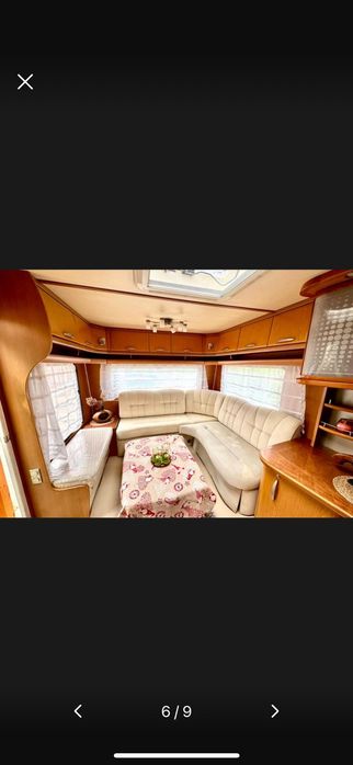 Давам за нощувки оборудвани каравани, първа линия море, собствен плаж