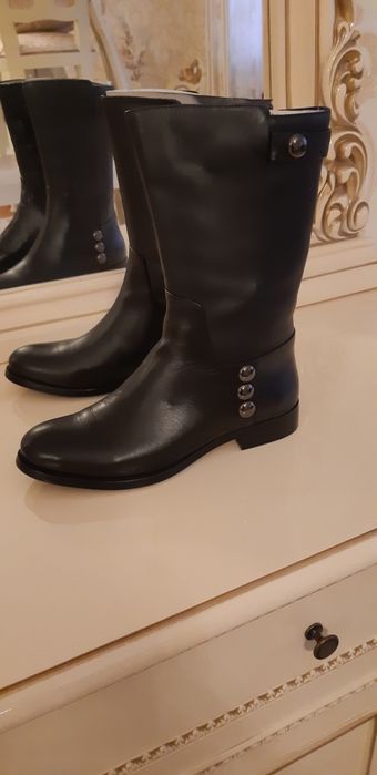 Сапоги демисезонные женские