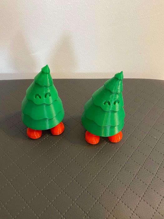 Коледна елхичка 3D принтирана