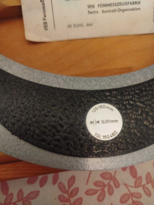 Микрометри стари от ГДР почти нови