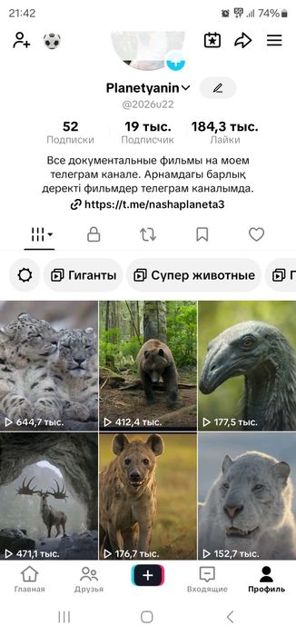 Тикток акк сатылады