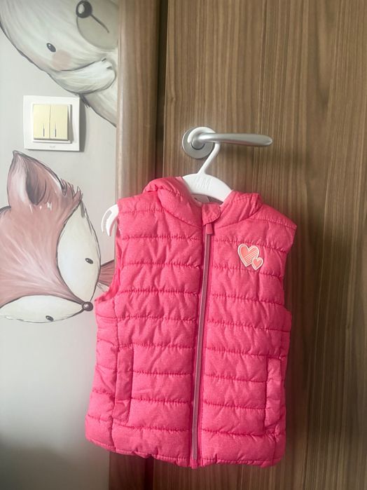 Детски якета и елек пролет момиче 2 год 18-24м