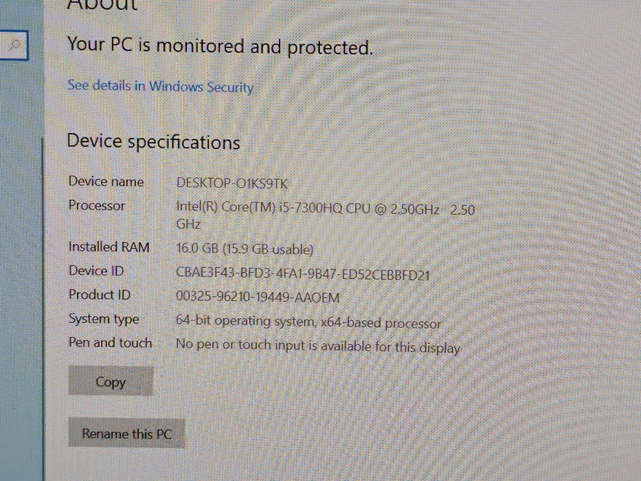 Asus ROG Strix GL503V Că Nou