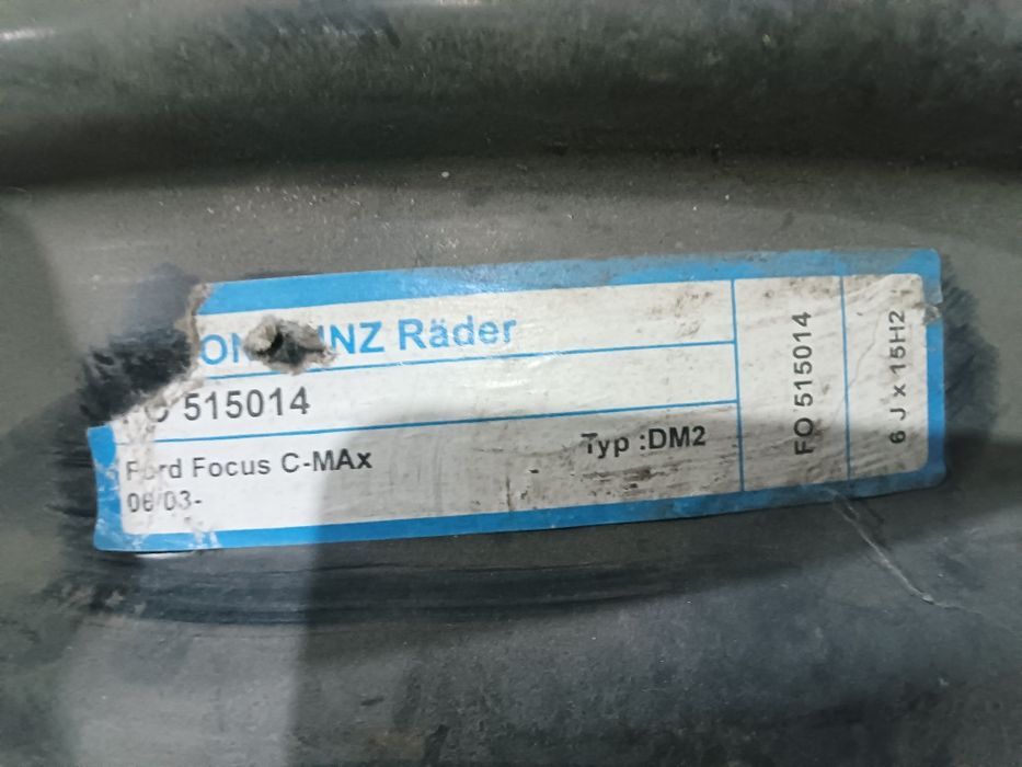 Продам диски R15 форд. 4шт комплект.