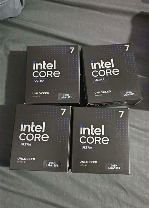 Intel Ultra 7 265K Box Новый запечатинный
