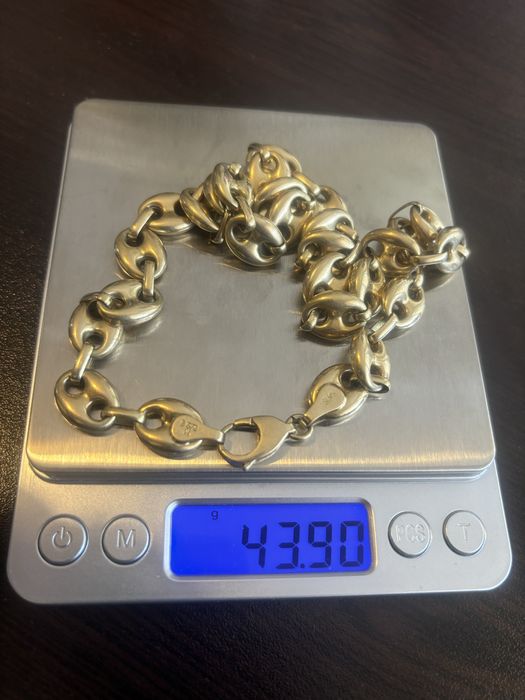 Златни синджири 14к /585 скорпион и бобови зърна