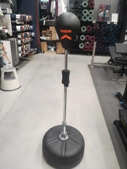 Punching Ball reglabil Negru Adulți - ADULŢI - (SecondHand) Decathlon