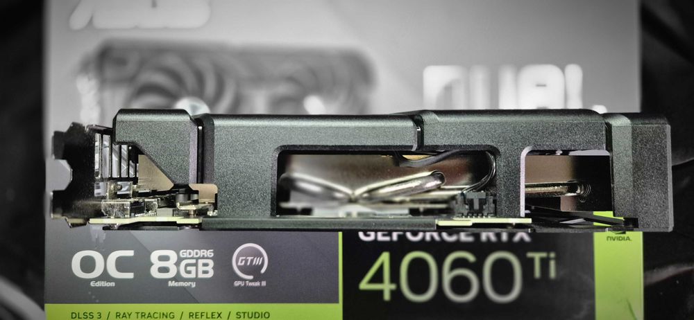 Продавам карта - ASUS Dual GeForce RTX 4060 Ti EVO OC Edition 8GB