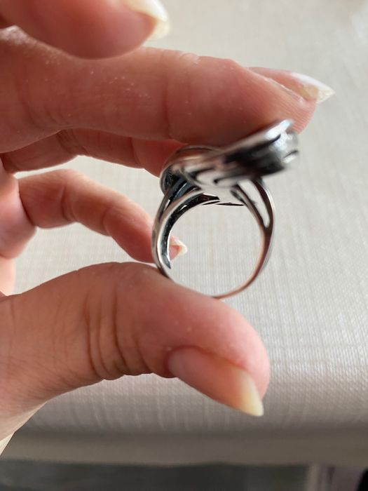 Дамски сребърен пръстен