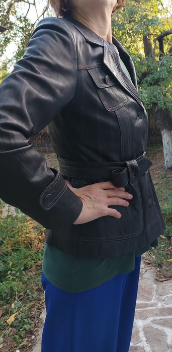 Geaca piele naturala fina