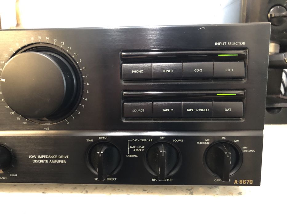Onkyo A-8670 стерео Не работи