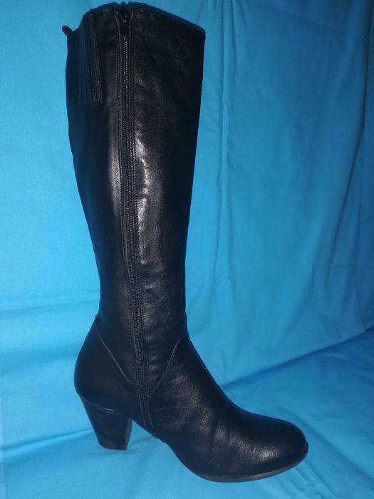 Дамски кожени ботуши, Размер 40