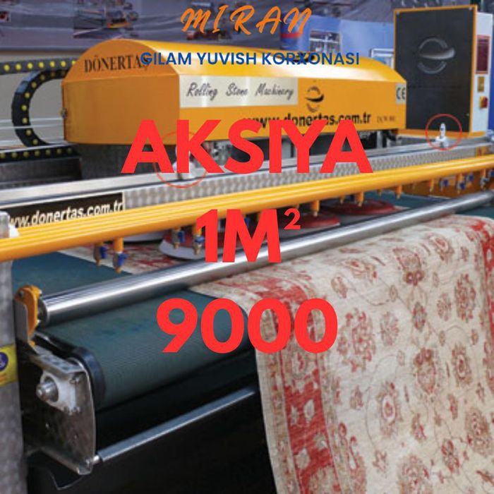 Gilam yuvish 9000 aksiya