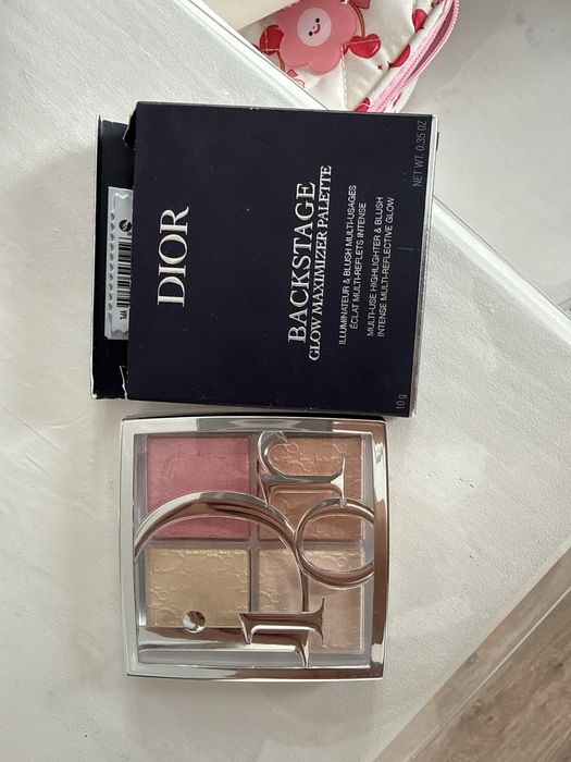 Хайлайтер DIOR backstage glow face palette