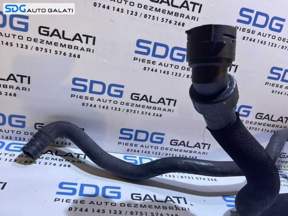 Furtun Conducta Apa Termostat Radiator Audi A4 B7 1.9 TDI BRB BKE 2005 - 2008 Cod 8E0121055N