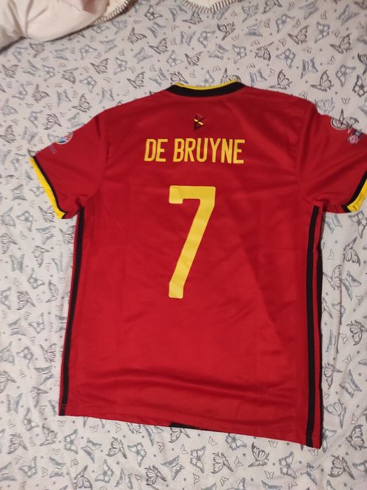 Tricou de fotbal cu De Bruyne