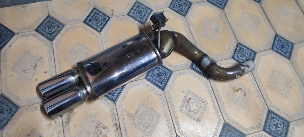 Выхлоп на bmw Magnaflow