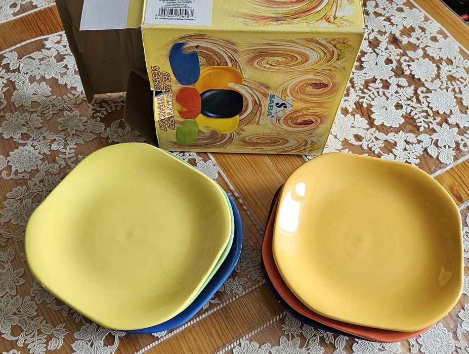 Новые польские талелки. Посуда.