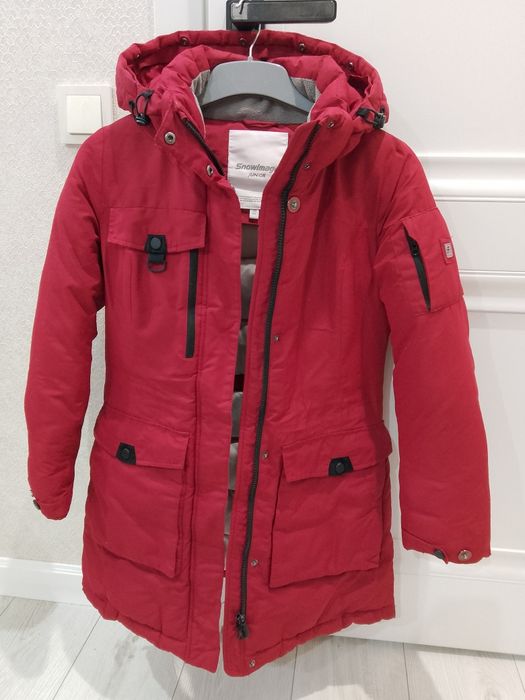Куртка Snowimage зимняя на девочку 10-12 лет 152см
