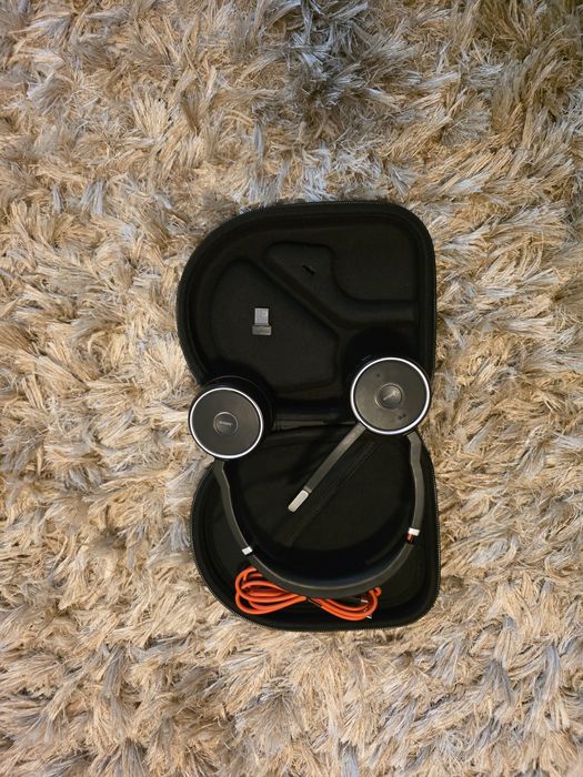 Casti Jabra Evolve 75 + suport de incarcare