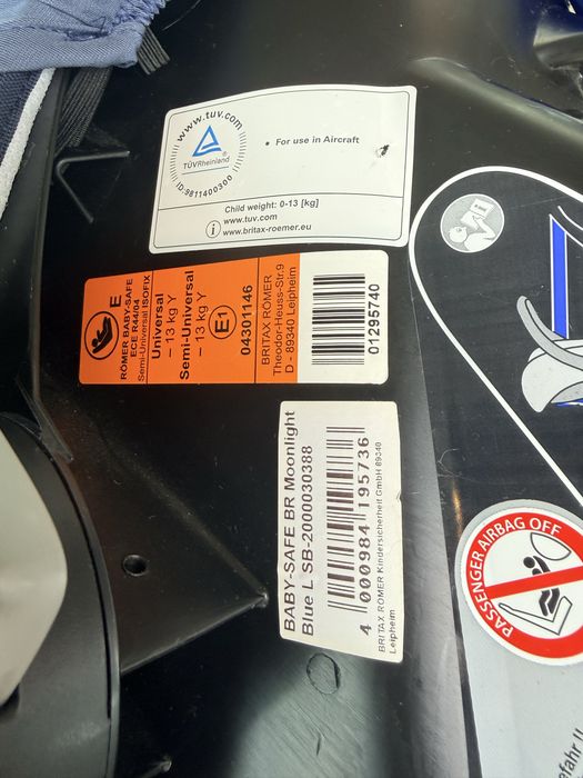 Britax Römer Baby-Safe plus SHR II 0-13 kg