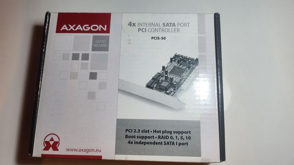 4x internal sata port pci controller PCIS-50 Axagon