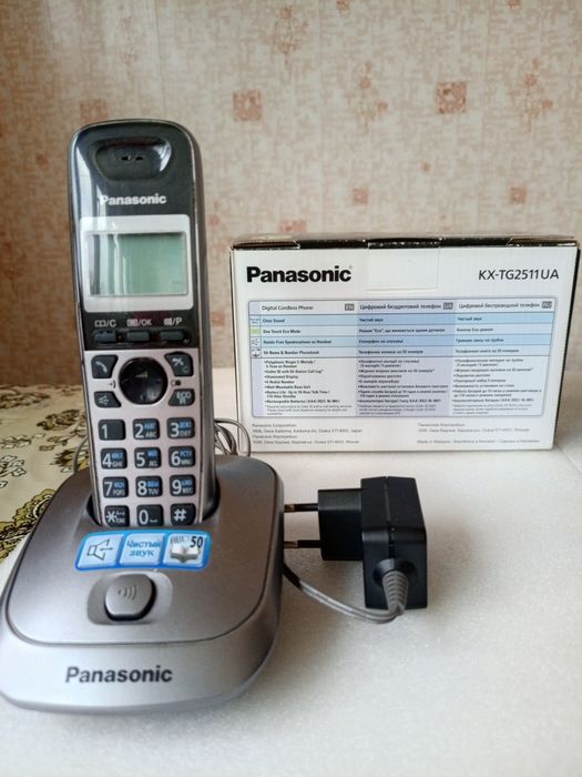 Радиотелефоны Panasonic 3 штуки
