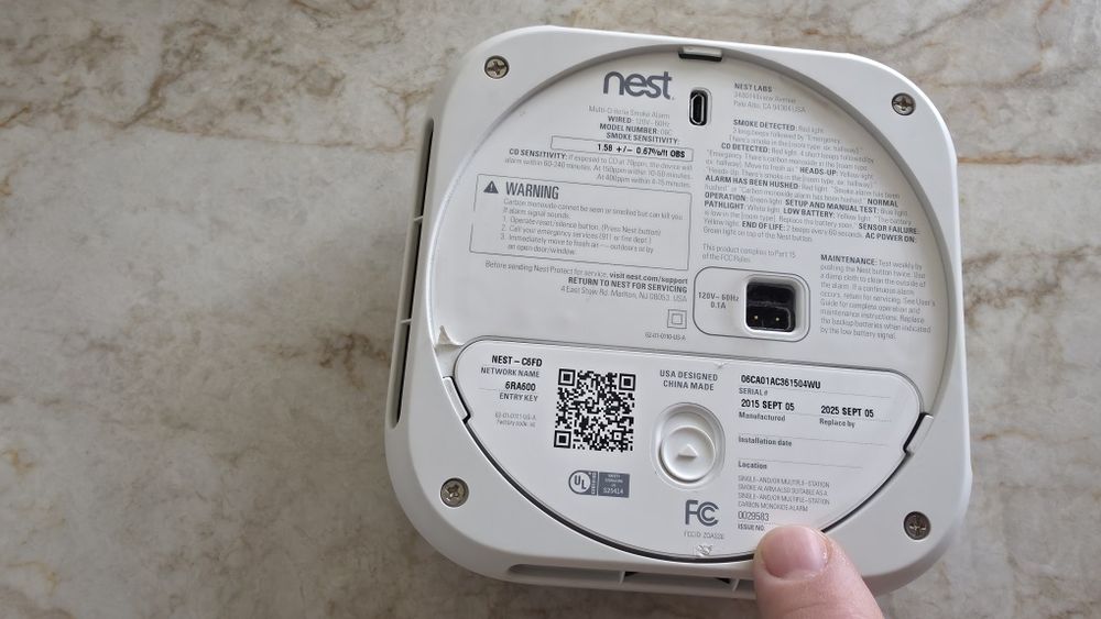 Nest Protect  -  folosit/testat