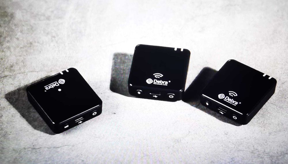 Microfon Lavaliera Debra wireless W90 pentru cameră  DSRL+MIRROLESS