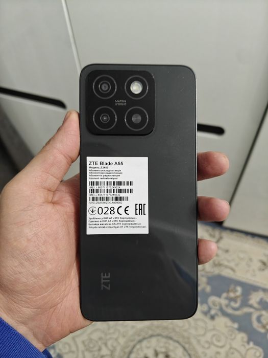 ZTE BLADE A55 128GB Black