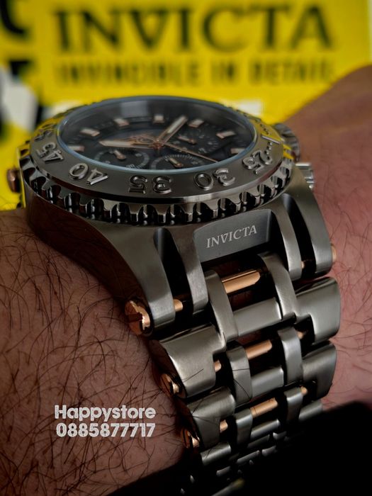 INVICTA Raptor Graphite 50 mm, Инвикта нов ръчен часовник