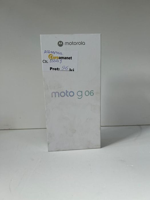 Telefon MOTOROLA G06, 256GB, 4GB RAM -P-