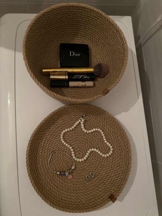 Корзина из джута