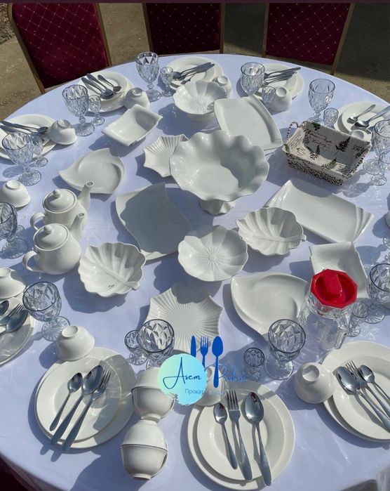 Аренда стол стулья шанырак