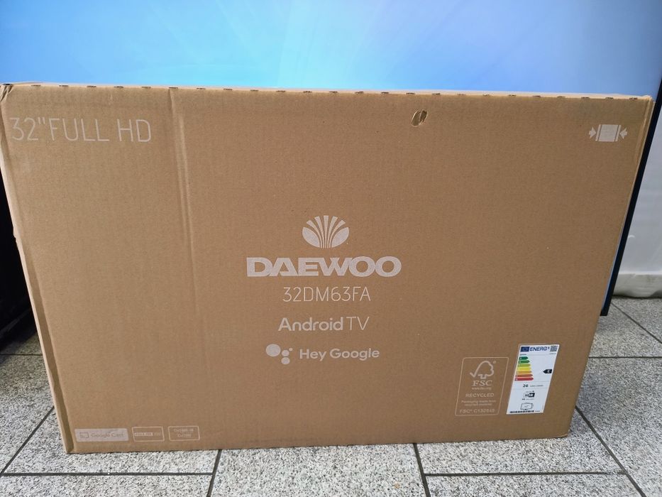 НОВ  LED Смарт Телевизор Daewoo 32' Full HD / Android