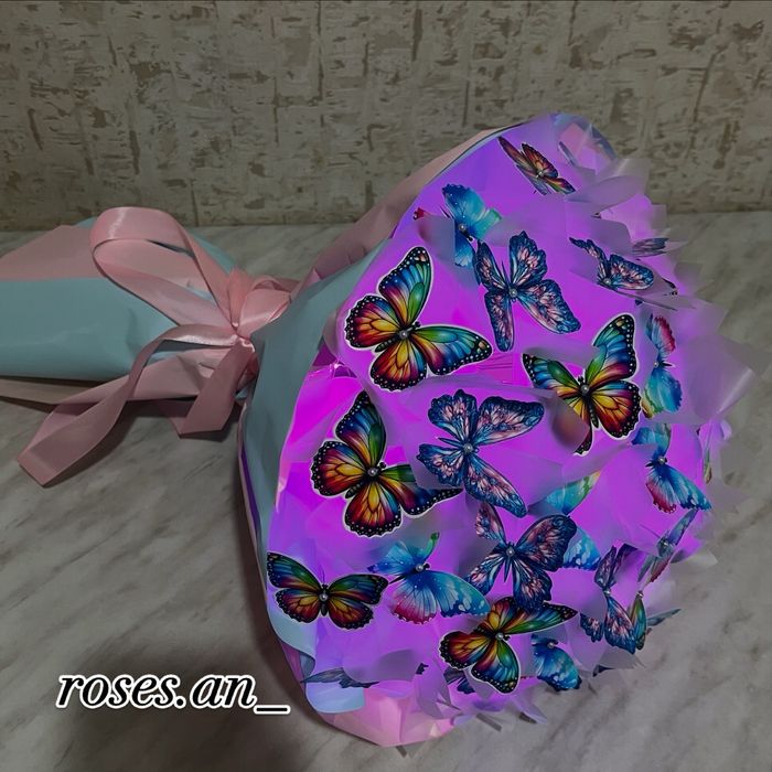Букет из бабочек