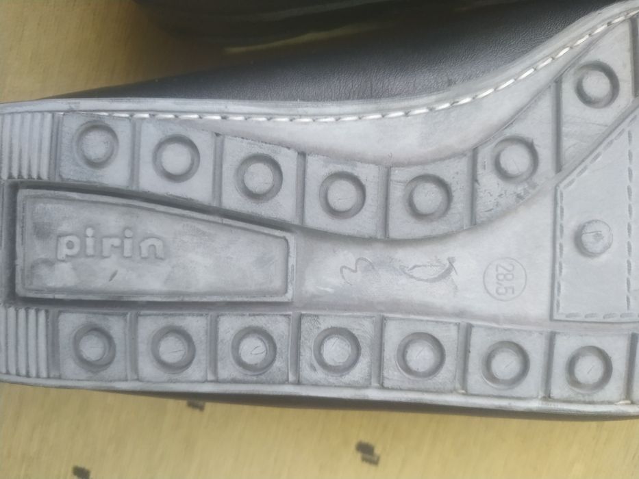 Мъжки мокасини естествена кожа