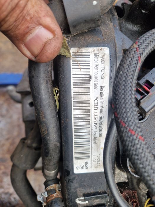 Motor audi CRB complet