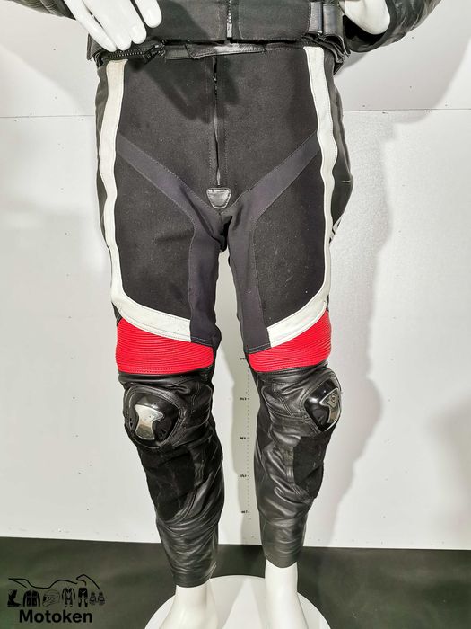 Costum moto piele si textil Vanucci-marime 54, 52