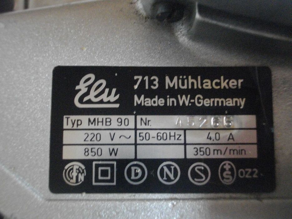 Немски Нидерландски ELU-850W/PRAXIS-720W//AEG-1010W Профи Лентов Шлайф