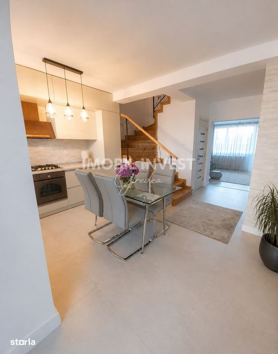 Casa insiruita Ultracentral |85 mp utili| 128 mp construiti| Mobilata