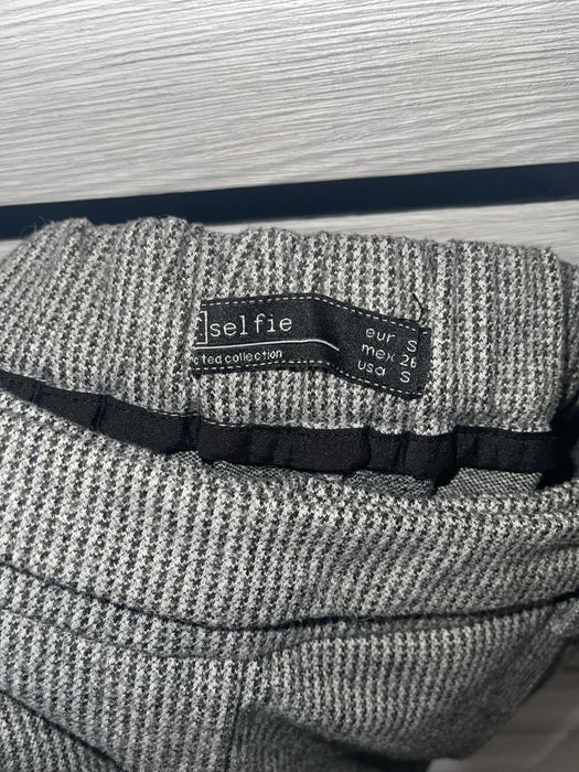 Брюки утепленные серого цвета