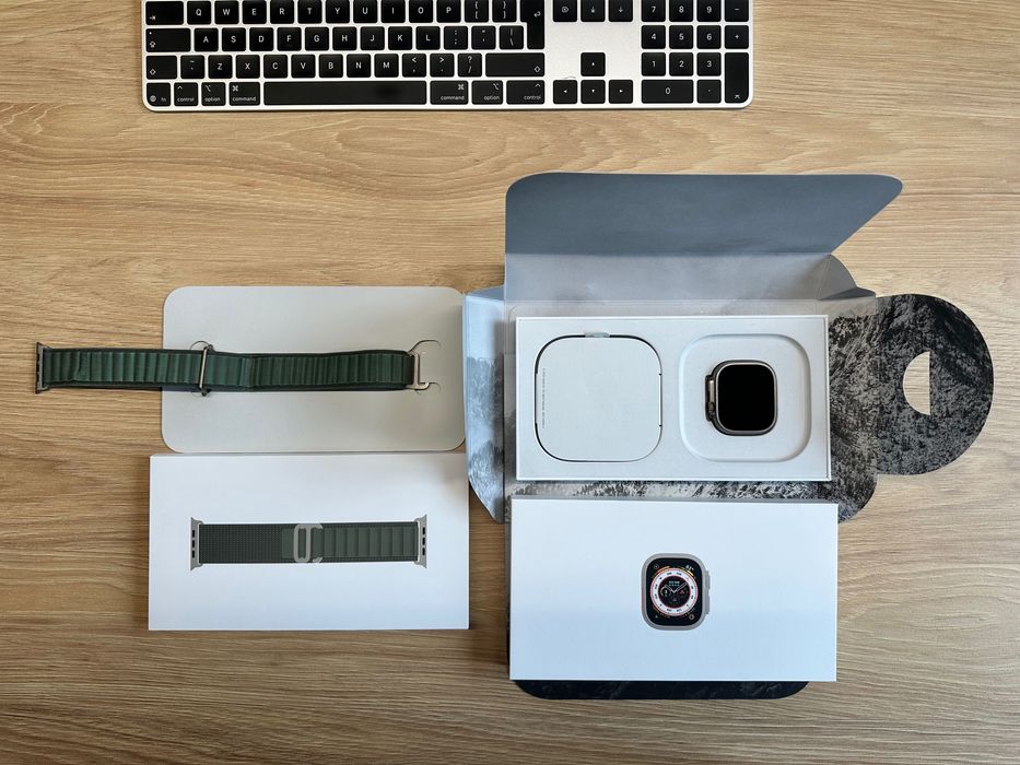 Apple Watch Ultra 1 пълен комплект
