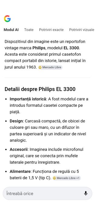 Primul casetofon portabil din istorie